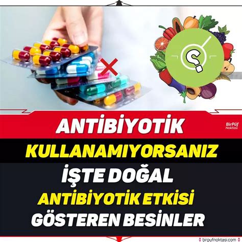 Evde Doğal Antibiyotik Etkisi Yaratan Besinler