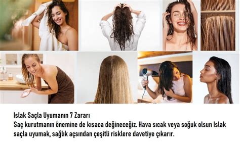 Islak Saçla Uyumak Neden Zararlıdır?