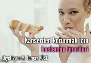 Kanserden Korunmak İçin Beslenme Tüyoları
